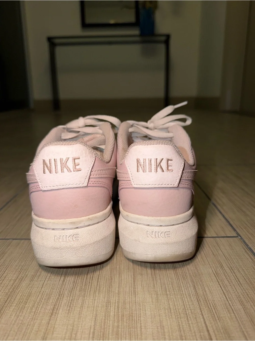 Nike Wmns Court Vision Alta 'Pink Oxford'